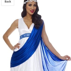 Franco Roman Empress Toga Greek Goddess Halloween